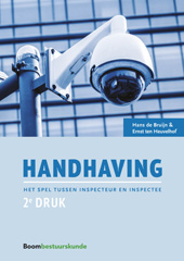 E-book, Handhaving : Het spel tussen inspecteur en inspectee, Koninklijke Boom uitgevers
