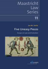 E-book, Five Uneasy Pieces : Essays on Law and Evolution, Smits, Jan M., Koninklijke Boom uitgevers