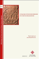 eBook, Cinq parcours de recherche en sciences religieuses, Brepols Publishers