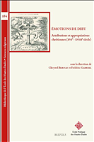 eBook, Émotions de Dieu : Attributions et appropriations chrétiennes (XVIe - XVIIIe siècle), Bernat, Chrystel, Brepols Publishers