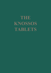E-book, The Knossos Tablets, Casemate Group