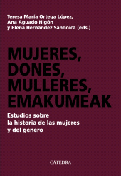 E-book, Mujeres, dones, mulleres, emakumeak : Estudios sobre la historia de las mujeres y del género, Ediciones Cátedra
