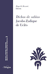 E-book, Dichos de sabios, Zadique de Uclés, Jacobo, 1350?-, Cilengua