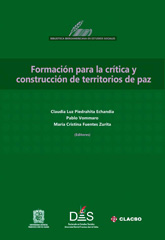 E-book, Formación para la crítica y construcción de territorios de paz., Consejo Latinoamericano de Ciencias Sociales