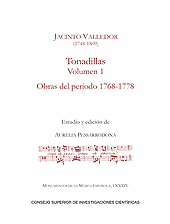E-book, Tonadillas, Valledor, Jacinto, CSIC, Consejo Superior de Investigaciones Científicas