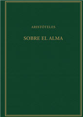 eBook, Sobre el alma, Aristóteles, Consejo Superior de Investigaciones Científicas