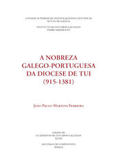 eBook, A nobreza galego-portuguesa da diocese de Tui (915-1381), CSIC, Consejo Superior de Investigaciones Científicas