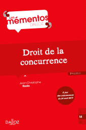 E-book, Droit de la concurrence, Éditions Dalloz