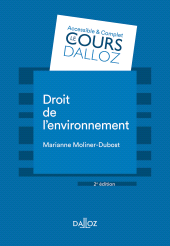 E-book, Droit de l'environnement, Éditions Dalloz
