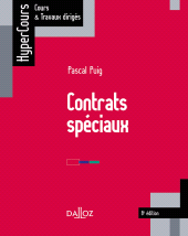 E-book, Contrats spéciaux., Éditions Dalloz