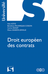 E-book, Droit européen des contrats, Éditions Dalloz