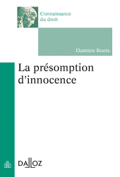 E-book, La présomption d'innocence, Éditions Dalloz