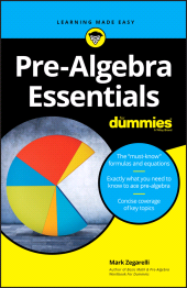 E-book, Pre-Algebra Essentials For Dummies, For Dummies