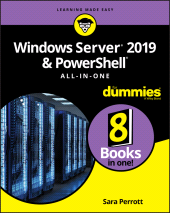 E-book, Windows Server 2019 & PowerShell All-in-One For Dummies, For Dummies
