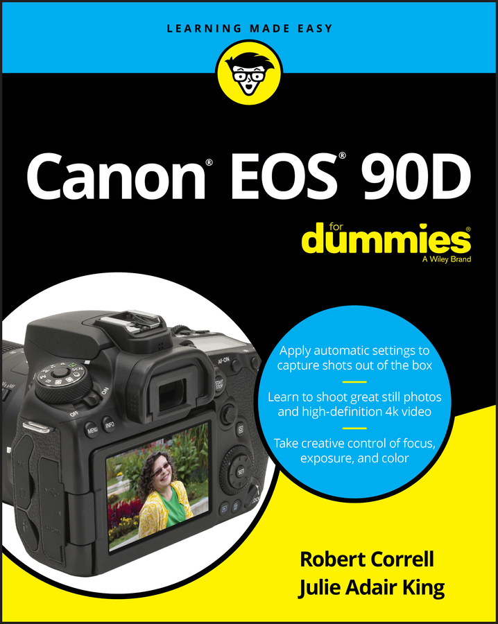 E-book, Canon EOS 90D For Dummies, For Dummies
