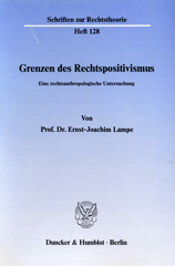 E-book, Grenzen des Rechtspositivismus. : Eine rechtsanthropologische Untersuchung., Duncker & Humblot