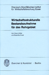 E-book, Wirtschaftsstrukturelle Bestandsaufnahme für das Ruhrgebiet., Duncker & Humblot