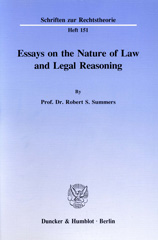 E-book, Essays on the Nature of Law and Legal Reasoning., Summers, Robert S., Duncker & Humblot