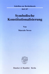 E-book, Symbolische Konstitutionalisierung., Neves, Marcelo, Duncker & Humblot