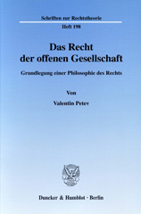 E-book, Das Recht der offenen Gesellschaft. : Grundlegung einer Philosophie des Rechts., Duncker & Humblot