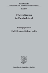 E-book, Föderalismus in Deutschland., Duncker & Humblot