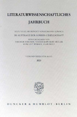 E-book, Literaturwissenschaftliches Jahrbuch., Duncker & Humblot