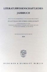 eBook, Literaturwissenschaftliches Jahrbuch., Duncker & Humblot