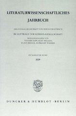 eBook, Literaturwissenschaftliches Jahrbuch., Duncker & Humblot