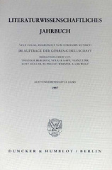 E-book, Literaturwissenschaftliches Jahrbuch., Duncker & Humblot