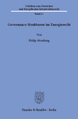 E-book, Governance-Strukturen im Energierecht., Duncker & Humblot