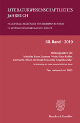 E-book, Literaturwissenschaftliches Jahrbuch., Duncker & Humblot
