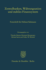 E-book, Zentralbanken, Währungsunion und stabiles Finanzsystem. : Festschrift für Helmut Siekmann., Duncker & Humblot