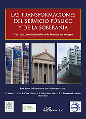E-book, Las transformaciones del servicio público y de la soberanía : tres retos constitucionales en la frontera sur europea, Dykinson