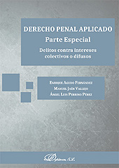 E-book, Derecho penal aplicado : parte especial : delitos contra intereses colectivos o difusos, Agudo Fernández, Enrique, Dykinson