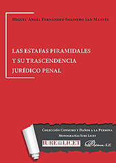 E-book, Las estafas piramidales y su trascendencia jurídico penal, Fernández-Salinero san Martín, Miguel Ángel, Dykinson