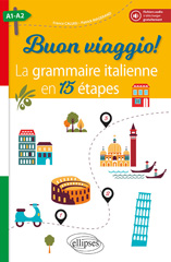 E-book, Buon viaggio! : La grammaire italienne en 15 étapes. A1-A2 (avec fichiers audio), Édition Marketing Ellipses