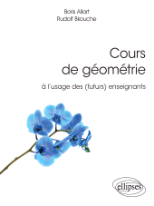 E-book, Cours de géométrie à l'usage des (futurs) enseignants, Édition Marketing Ellipses