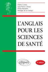 E-book, L'anglais pour les sciences de santé, Édition Marketing Ellipses