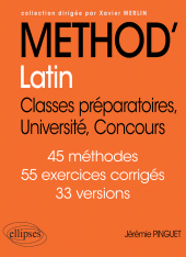 E-book, Méthod'Latin - Classes préparatoires, Université, Concours, Édition Marketing Ellipses