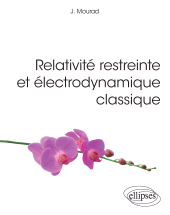 E-book, Relativité restreinte et électrodynamique classique, Édition Marketing Ellipses