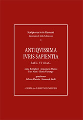 eBook, Antiquissima iuris sapientia : saec. VI-III a.C., "L'Erma" di Bretschneider