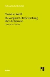 E-book, Philosophische Untersuchung über die Sprache : Zweisprachige Ausgabe, Felix Meiner Verlag