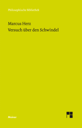 E-book, Versuch über den Schwindel, Felix Meiner Verlag
