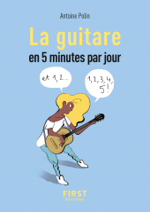 E-book, Petit livre de : La guitare en 5 minutes par jour, First Éditions