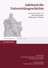 E-book, Jahrbuch für Universitätsgeschichte 20 (2017) : Geschlechtergeschichte der Universitäten und Geisteswissenschaften, Franz Steiner Verlag GmbH