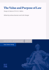 E-book, The Value and Purpose of Law : Essays in Honor of M.N.S. Sellers, Franz Steiner Verlag GmbH