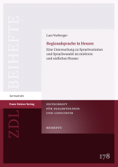 E-book, Regionalsprache in Hessen : Eine Untersuchung zu Sprachvariation und Sprachwandel im mittleren und südlichen Hessen, Franz Steiner Verlag GmbH