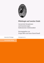 E-book, Philologie auf zweiter Stufe : Literarische Rezeptionen und Inszenierungen hellenistischer Gelehrsamkeit, Franz Steiner Verlag GmbH