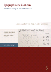 E-book, Epigraphische Notizen : Zur Erinnerung an Peter Herrmann, Franz Steiner Verlag GmbH