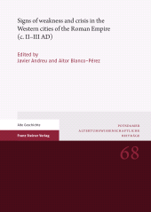 E-book, Signs of weakness and crisis in the Western cities of the Roman Empire (c. II-III AD), Franz Steiner Verlag GmbH